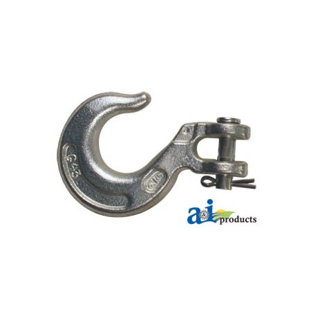 A & I Products Hook, Slip, Shackle Type 4" x2" x0.5" A-7B905